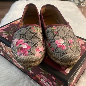 Gucci floral espadrilles